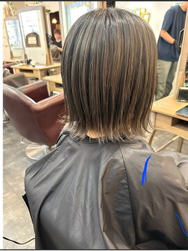 カノア ヘアー ラウンジ(Kanoa hair lounge) 外ハネボブ