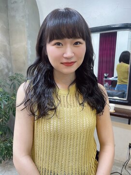 エトネ ヘアーサロン 仙台駅前(eTONe hair salon) ［ eTONe ］ぷつっとセミ × blue black