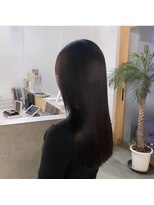 キング 高槻(K!ng) 縮毛矯正髪質改善ハイライトレイヤーカット高槻美容室エクステ