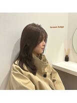 ボヌール オオサカ(Bonheur OSAKA) 【大阪梅田】オシャレなブラウンベージュカラー