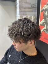 ハルクファースト 札幌(HRK 1st.) メンズ/眉毛/ニュアンスパーマ/ブリーチ/パーマ/メンズカット