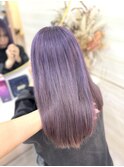 《mana》アッシュパープル/パープルグレー/ケアブリーチ/大宮