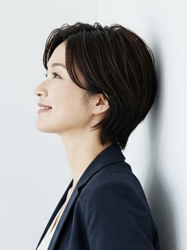 ビュートリアム265(BEAUTRIUM 265) 40代/50代/60代ひし形小顔ショートボブ絶壁解消白髪ぼかし△18