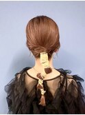 結婚式参列に♪/お呼ばれヘア/おとなっぽヘア/ゆるふあ/韓国ヘア
