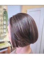 アメリ&nbsp;ナチュラルボブ/鹿児島/姶良/髪質改善/白髪/縮毛矯正/くせ毛