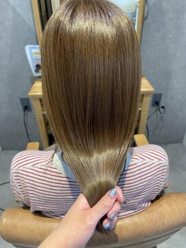 スーリール 西新店(Sourire) ♪オリーブベージュ×水素トリートメント♪