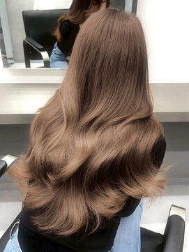 ノイズオオサカ 天王寺店(NOISM OSAKA) 20代30代40代ミルクティーベージュウルフカット韓国ショートボブ