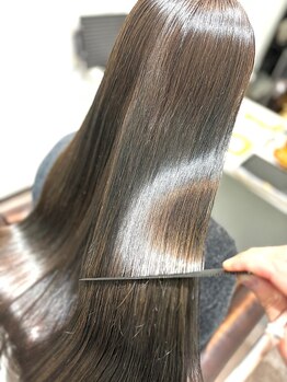 ラポル 松阪店(RAPOL)の写真/髪のうねりやパサツキに◎ヘアメニューを豊富に取り揃えています！【髪質改善専門店RAPOL 松阪市 美容室】