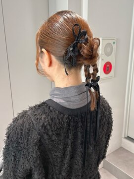 トリッカ シブヤ(TRICCA SHIBUYA) ポニーテール/三つ編み/お団子/シニヨン/お呼ばれヘア/渋谷