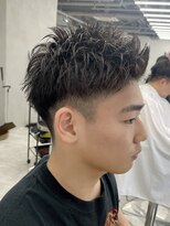 ラヴィズムバイフィフス 長岡古正寺店 長岡駅(LUVISM by fifth) 長岡シャドウパーマ緩めスパイラルパーマ波巻きパーマッシュ30代