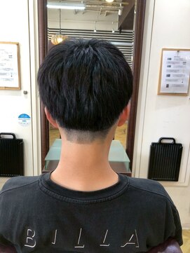 レボルトヘアー(R EVOLUT hair) MEN’S/リバースセンターパート/ニュアンスパーマ/柏駅