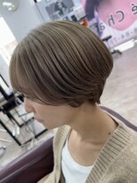 リシャルム 新保店(Re charme)&nbsp;【透明感映え】ベージュショートボブ