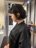 【根本ふんわり◎ニュアンスボブパーマ】カット＋くせ毛風パーマ＋バイカルテ