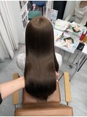 髪質改善トリートメントとヘーゼルベージュ