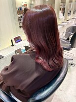 リー 尼崎(Lee)&nbsp;巻いて可愛いピンクイヤリングカラー
