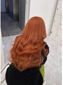 ピンクベージュインナーカラーケアブリーチミルクティーベージュ