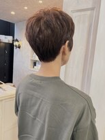 キャアリー(Caary)&nbsp;福山美容室caaryベリーショート髪質改善骨格補正透明感50代40代