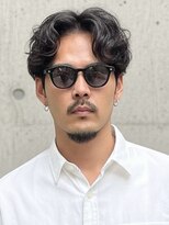 ニューヨークニューヨーク メン 垂水店(NYNY MEN)&nbsp;センターパート×ニュアンスパーマ×シャドウパーマ