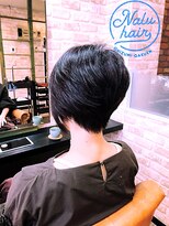 ナルヘアー(NALU HAIR) ショートグラ　アシンメトリー