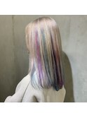 【奈良/inni hair】ユニコーンカラー