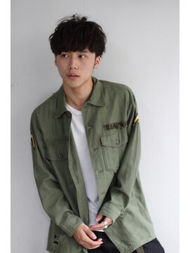 ブークル(boucle) 外国人風無造作パーママッシュショート