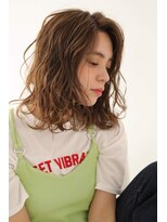 ソワンドゥブレス 大日店 (soin de brace)&nbsp;毛先パーマ外ハネボブ