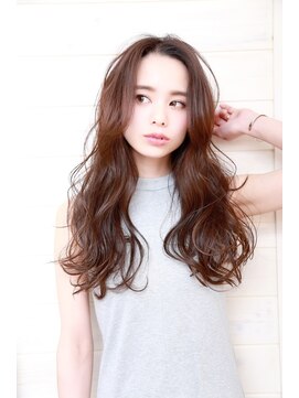 オーシャン(Ocean) [OCEAN Hair&Life藤原純] ゆるふわガーリーカールロング☆