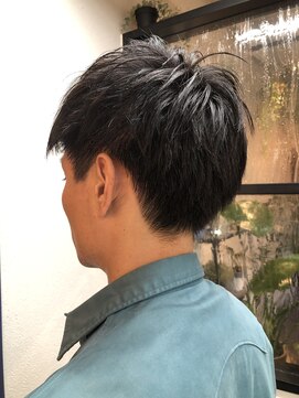 ニット 銀座(knit) 刈り上げスタイル/黒髪/ビジネスショート【knit銀座】