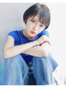 ルアン 上通り(ruen) 熊本 ショートカット 大人ショート ruen 上通り 右田莉奈