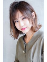 アルテ(ARTE)&nbsp;【ARTE表参道/青山】顔まわりレイヤーセミロング×透明感カラー