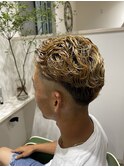 アシメフェードカット