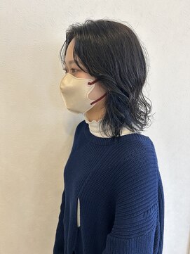 リアン 長久手店(Rian) インナーカラー×ネイビーカラー◎20代30代40代50代