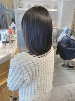 ロンド シャルム 吉祥寺(Lond charme)&nbsp;ショコラアッシュ地毛風ストレートボブ髪質改善縮毛矯正0327