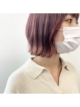 アマレット(Amaretto) ピンクボブ