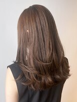 アイティーバイアルバム 北千住店(IT by ALBUM)&nbsp;レイヤーオリーブブラウン_大人ガーリーチョコレート_ba415332