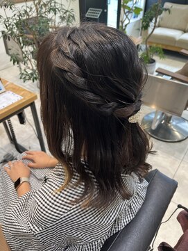 ケンジ 南林間(KENJE) ハーフアップ