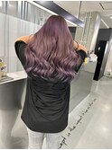 【梅田】ラベンダーカラー髪質改善トリートメントダブルカラー
