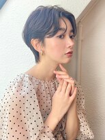 ハウスアンドヘアーワークス(House&Hair works) 前髪長め大人小顔ショート30代40代50代　藤沢