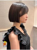 暗髪/ボブ/イメチェンヘアスタイル/似合わせカット