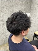 くせ毛のツイスパ