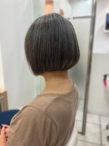 ルージュ 目白台店(ROUGE)&nbsp;白髪ぼかしハイライト×大人ボブ【護国寺駅.目白台】