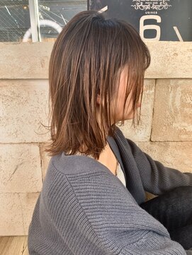 ニスル 上尾店(NISURU) 似合わせカット/大人ガーリー/ダークアッシュ/着物/上尾/上尾駅