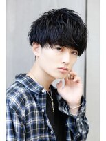 リップス レイ ギンザ(LIPPS Ray GINZA)&nbsp;ナチュラル束感ソフトツーブロック刈り上げマッシュ