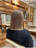 外ハネ20代30代40代ハイライトブリーチダブルカラー立川
