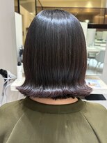 コルソ バイ ケーツー(CORSO by k-two) 外ハネミディアムボブ/モーヴグレージュ