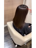 「縮毛矯正で叶える理想のストレートヘア」