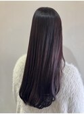 ブリーチなしツヤツヤロングヘア