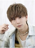 ナチュラルショートウルフラウンドマッシュ
