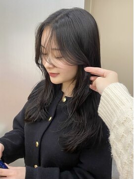 パークレーン アイス イヴェン(park lane ICI yeven) レイヤーカット 顔まわり ロングレイヤー