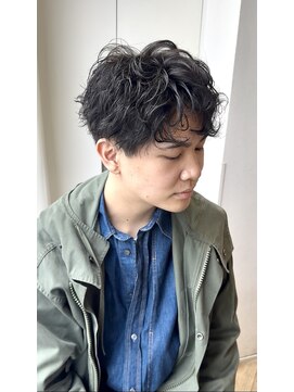 フラン(flan) 大人ルーズカールパーマ